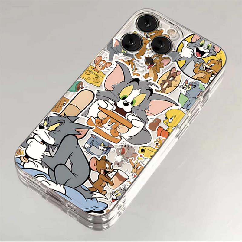 趣味猫和老鼠适用iphone151314苹果12手机壳华为vivo小米oppo套手