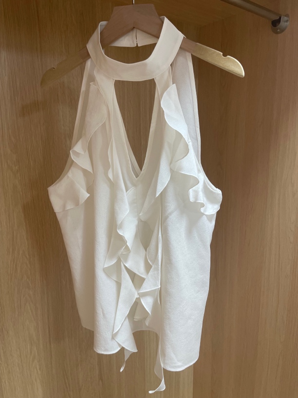 韩国东大门女背心打底吊带白色