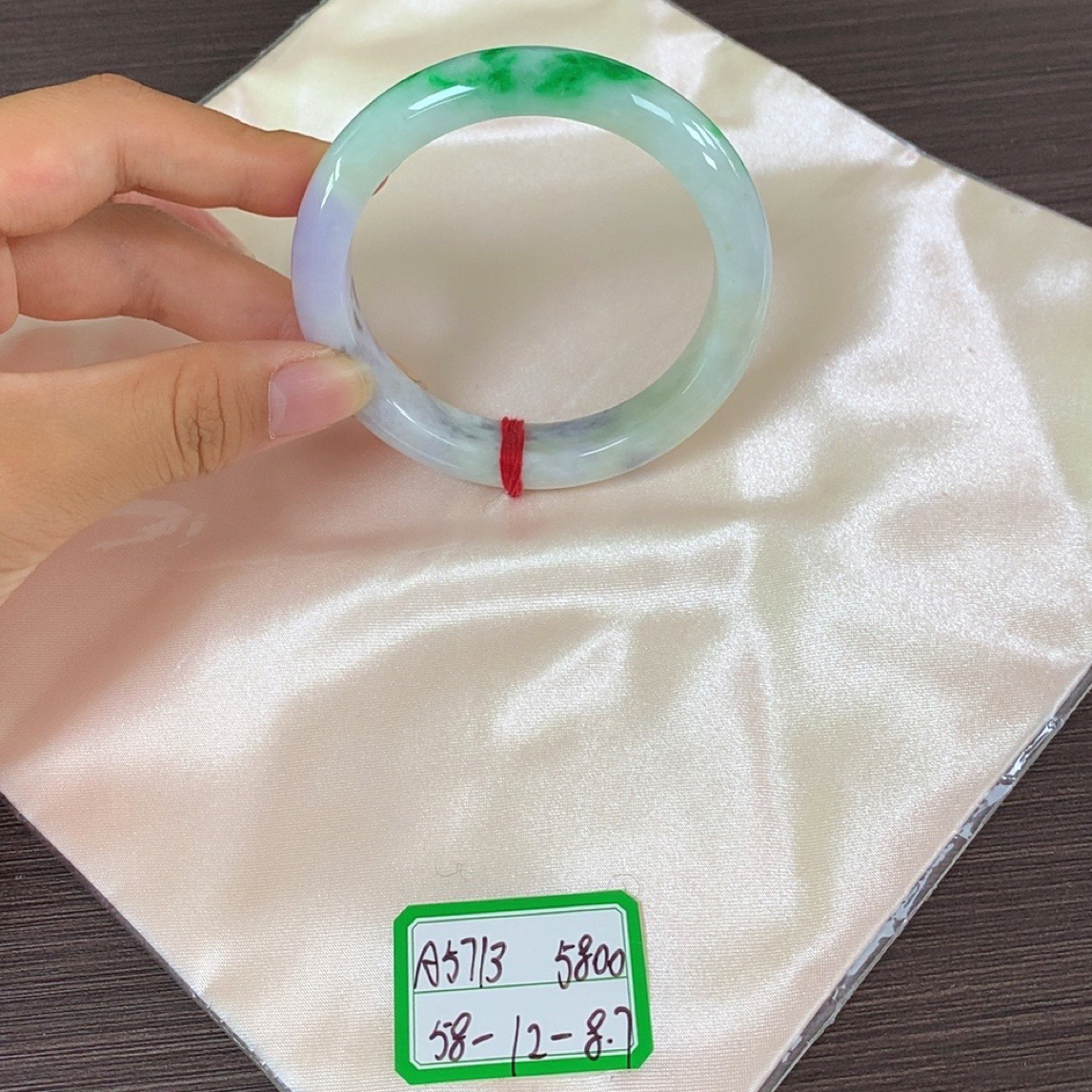 平洲珠宝天然缅甸翡翠Ａ货A5713