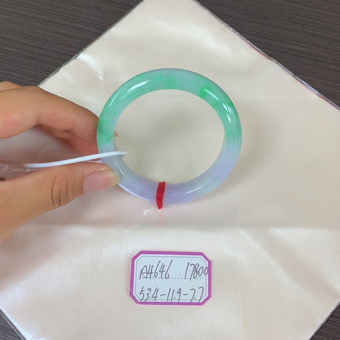 平洲珠宝天然缅甸翡翠Ａ货A4646