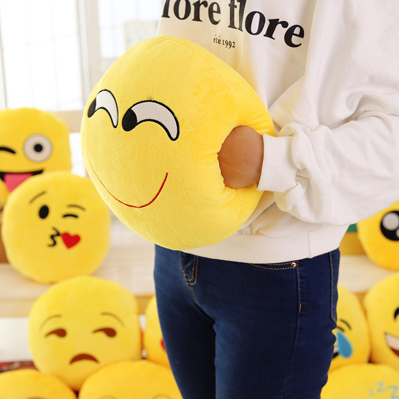 毛绒抱枕暖手礼物定制滑稽抱枕大号玩具毛绒公仔鸭子玩具学说话