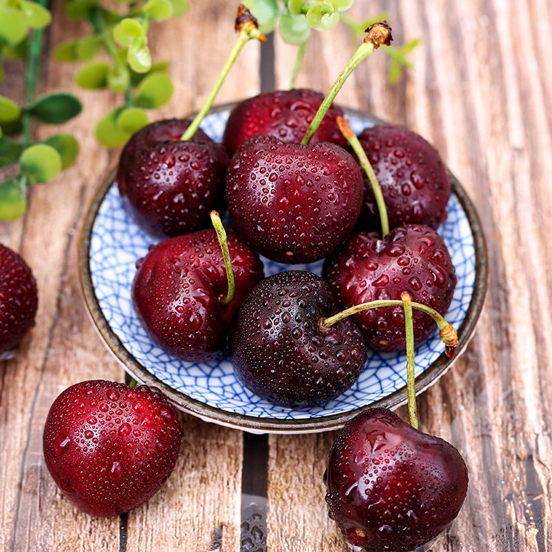 空运智利Santina桑提娜车厘子3J4J5J新鲜脆甜多汁顺丰内附果径卡