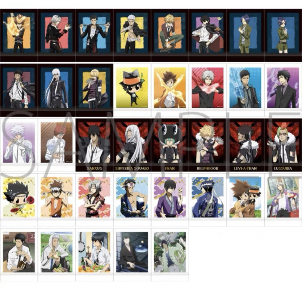 【三猫】家庭教师第二弹拍立得 卡牌