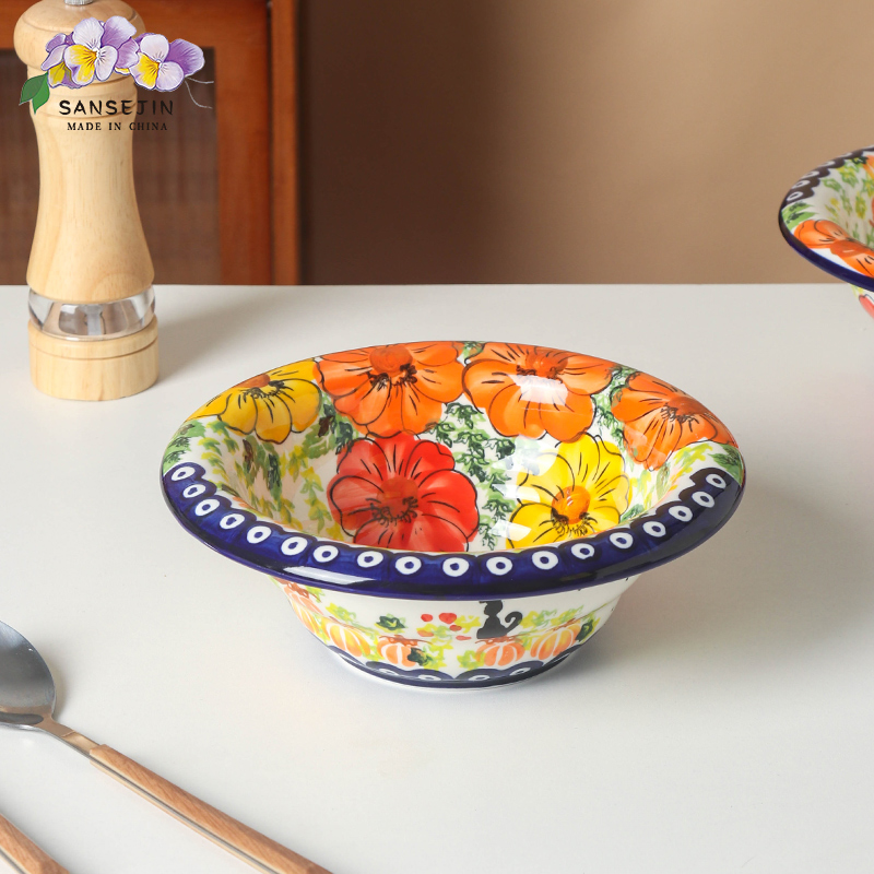 SANSEJIN如意南瓜系列 8英寸葫芦汤碗