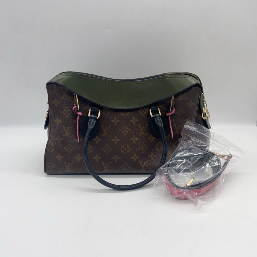 95新 LouisVuitton/路易威登 LV  Tuileries拼色手提/1079 8731