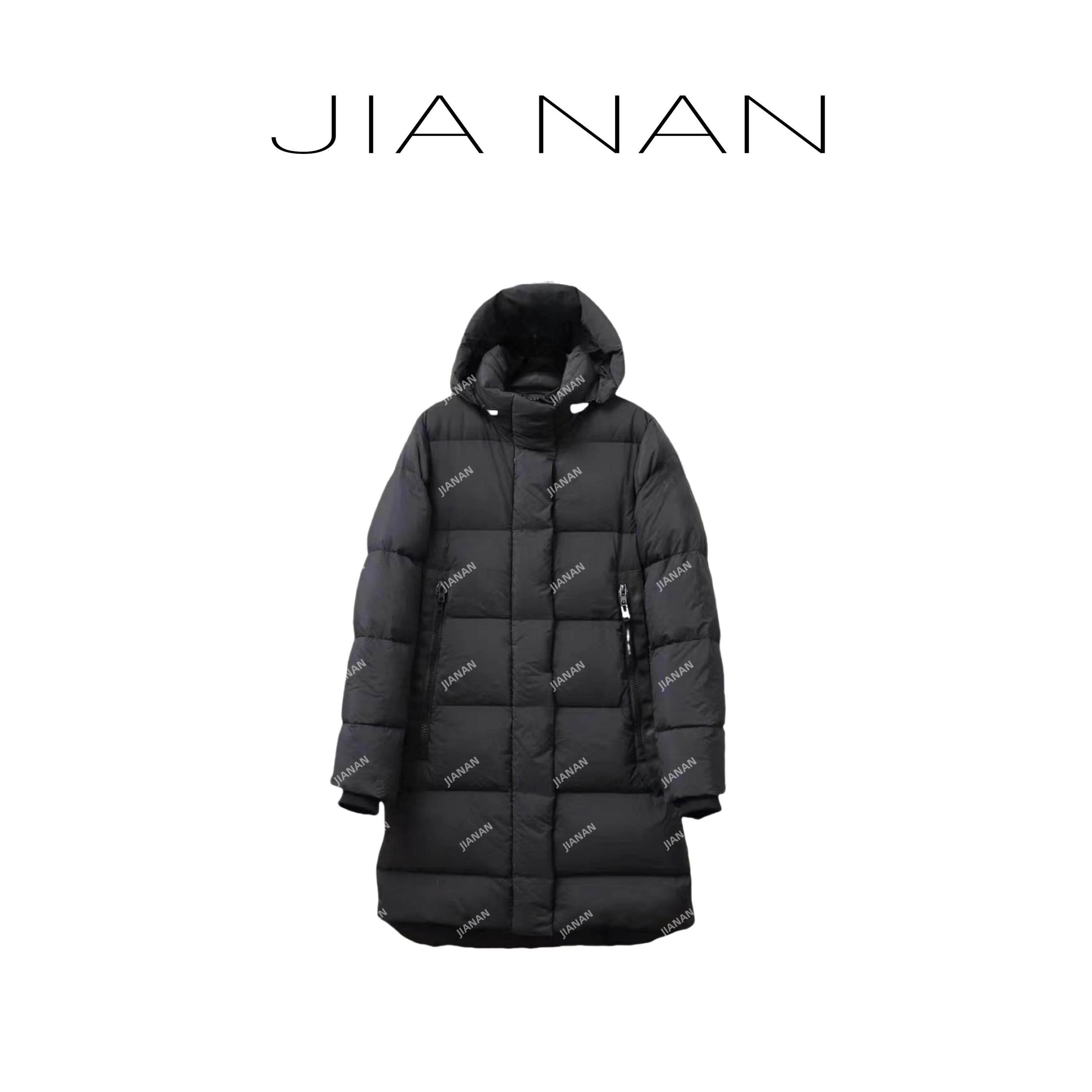 成人多色连帽重工中长款外套5056