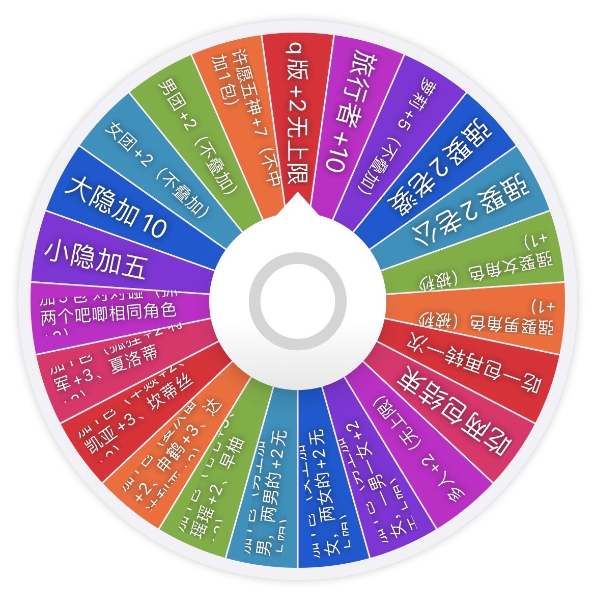 【原神】大转盘3变光栅款 吧唧 阿趣文创 周边二创