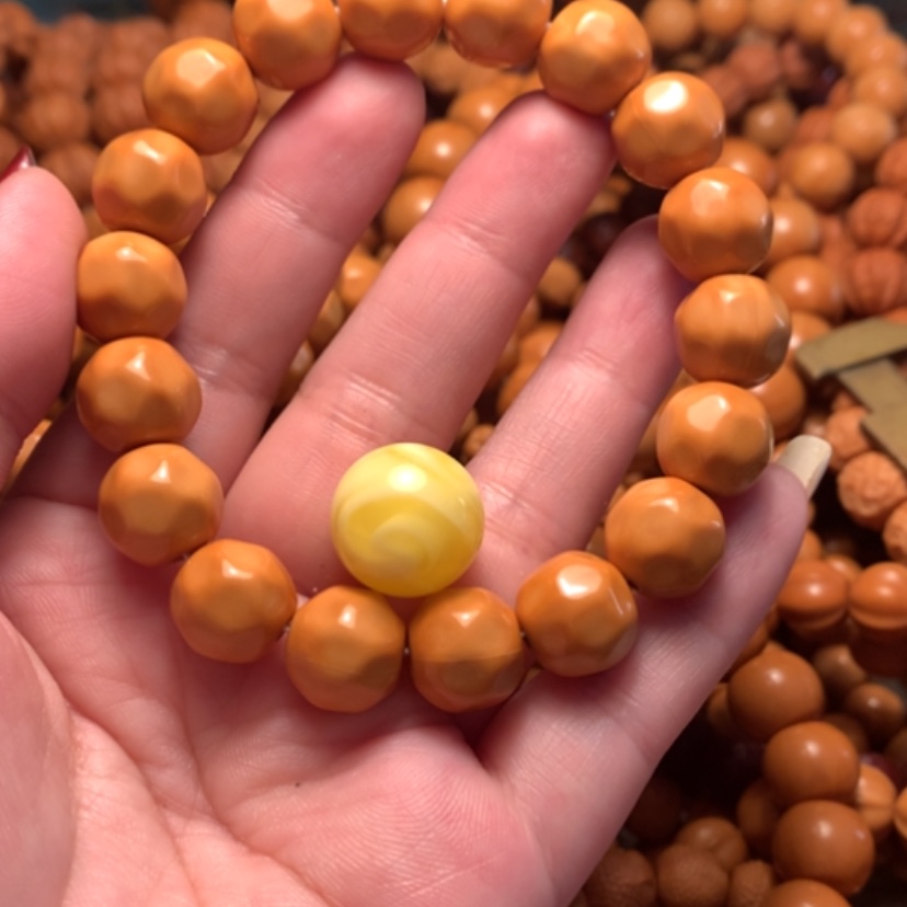 【闪购商品】文玩核桃手串吃***。12鬼脸