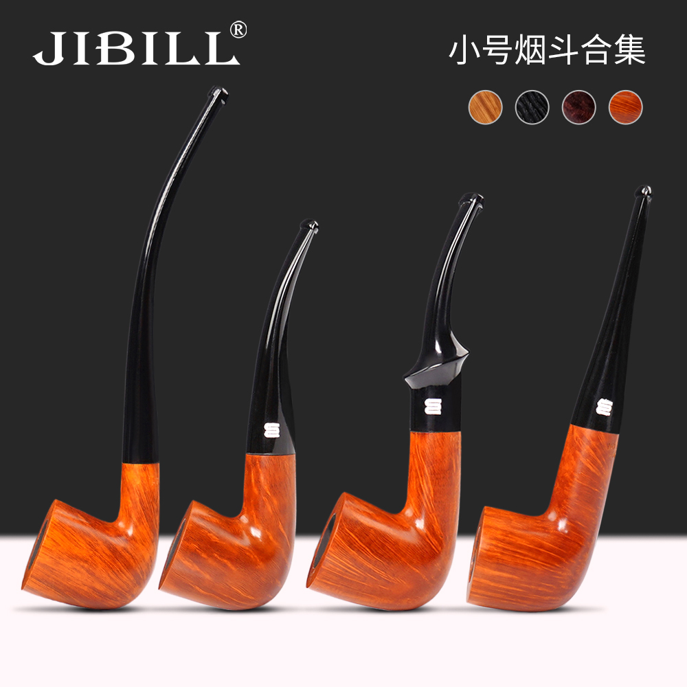 吉表手工石楠木烟斗实木烟具1号意大利进口石楠根木制烟斗