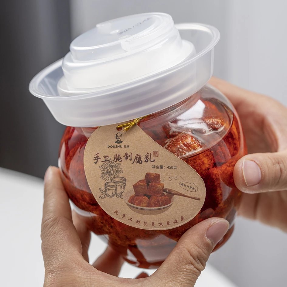 豆叔豆腐乳450g 调味品瓶装正宗发酵无添加防腐剂大块下饭菜即食