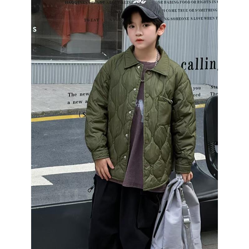 1026款，衬衫保暖连帽儿童韩版加厚