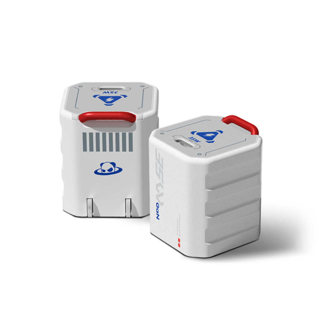 魅族 PANDAER 35W GaN 小电瓶潮充快充充电头充电器迷你通用旅行