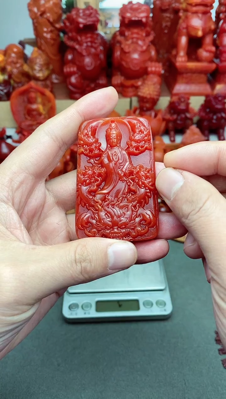 【闪购商品】龙泉香根雕九龙观音