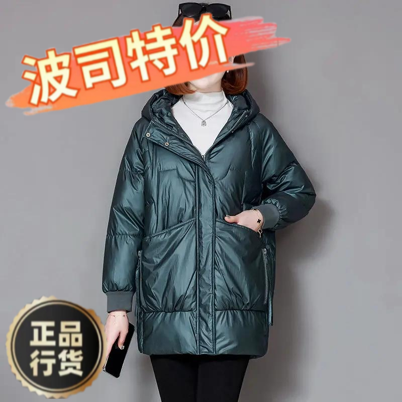 新款爆款衣女中长款反季新款韩版宽松显瘦加厚