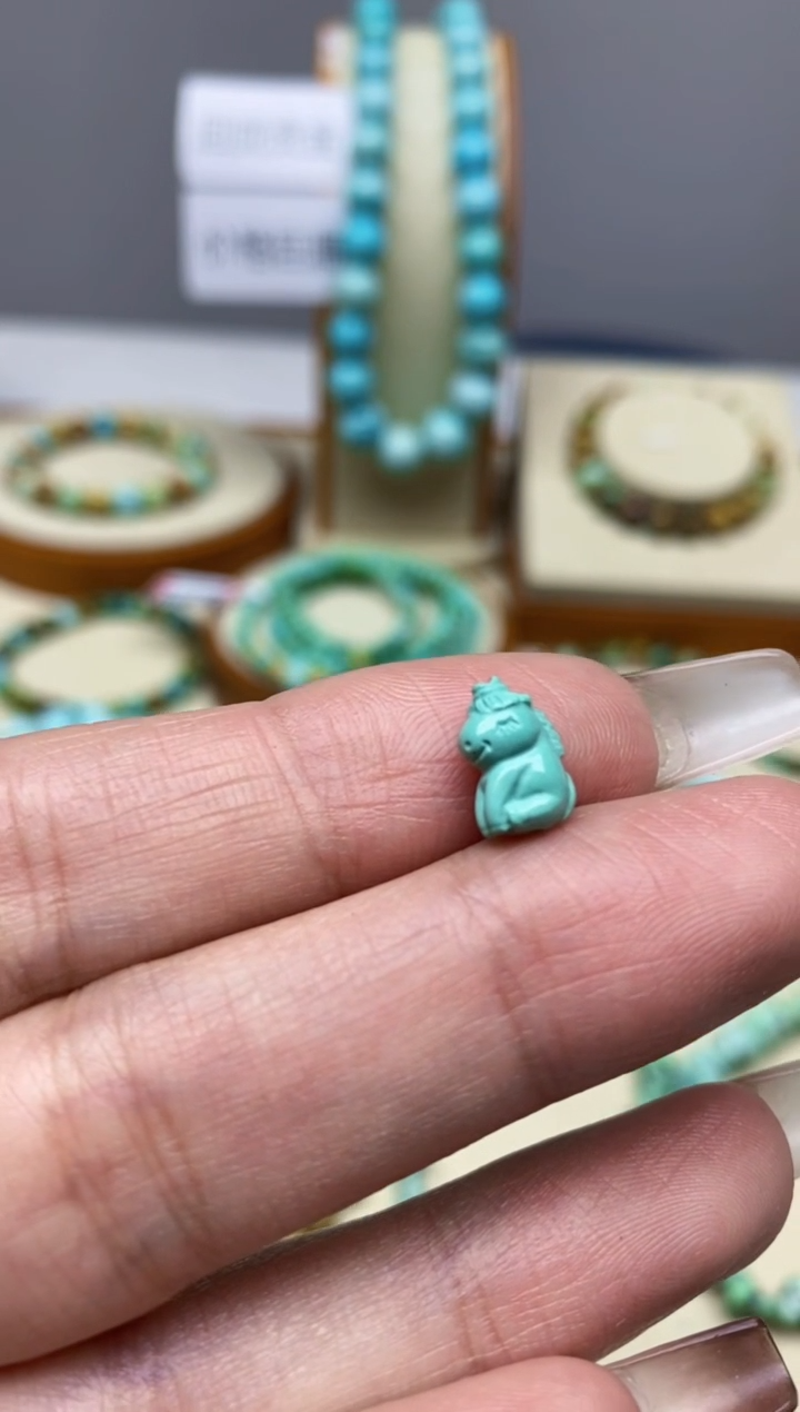 【闪购商品】绿松石吊坠未镶嵌D32