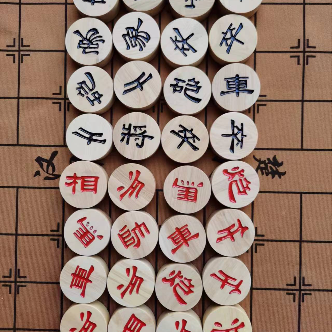 黄杨木象棋4公分 比赛用棋 礼品 收藏品 象甲联赛实木公园下棋