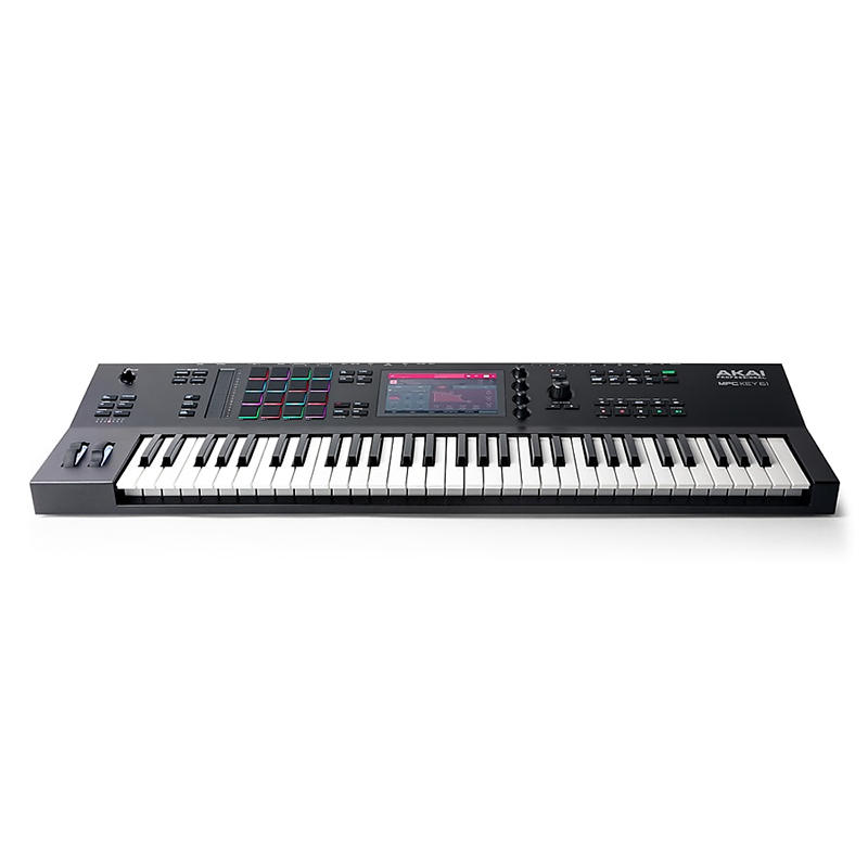 AKAI雅家MPC KEY 61键MIDI键盘合成器一体机工作站半配重打击垫