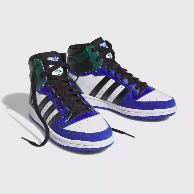 Adidas阿迪达斯DROP三叶草男中帮经典耐磨防滑运动板鞋IG4796