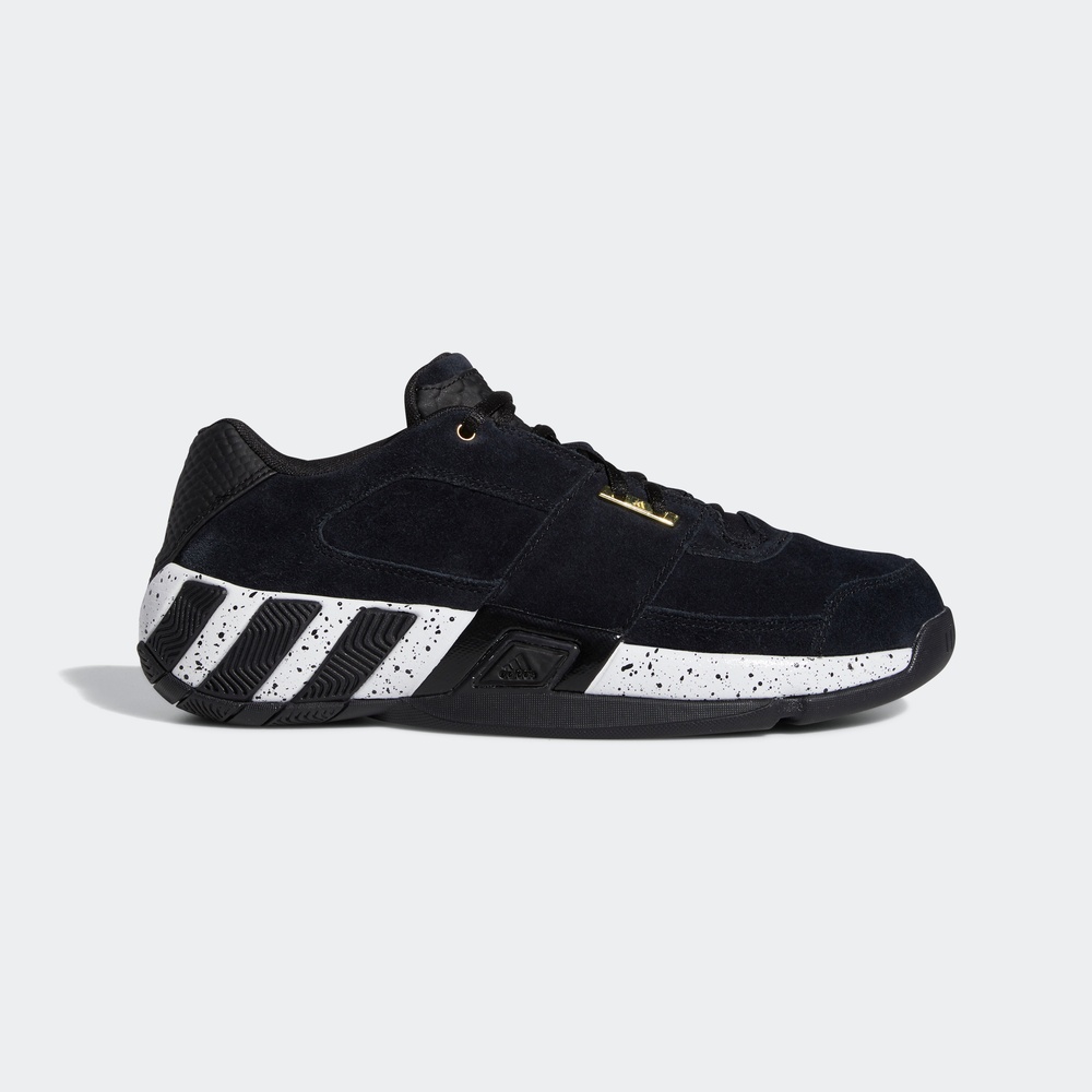 adidas/阿迪达斯男子团队款低帮运动鞋实战篮球鞋EH2391休闲黑色