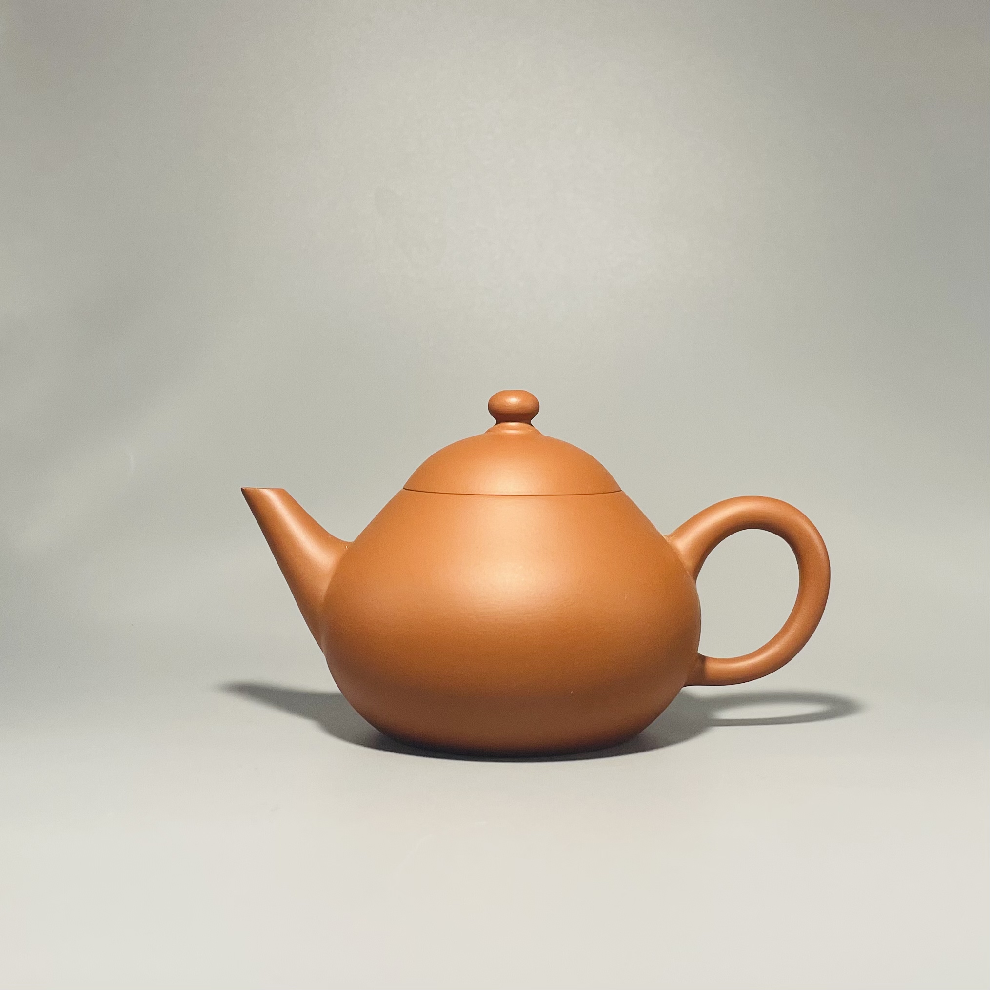 潮州手拉壶原矿鸡蛋黄剑梨壶全手工梨型壶小容量慕古梨式壶泡茶壶