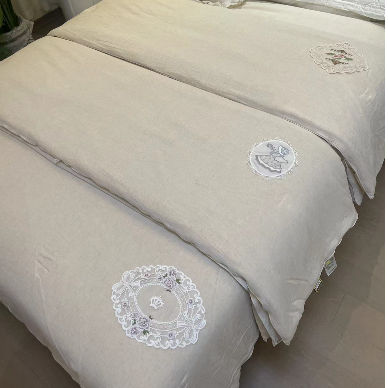 【竹麻夏被春秋被】李官奇大豆蛋白纤维春秋被居家加厚高档简约纯色