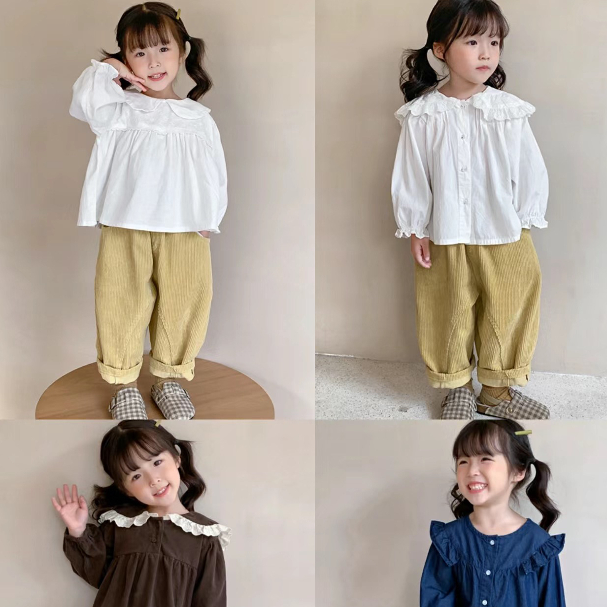 品牌童装秋冬童品加绒新款宝宝棉服套装外套毛衣卫衣裤实体店大促