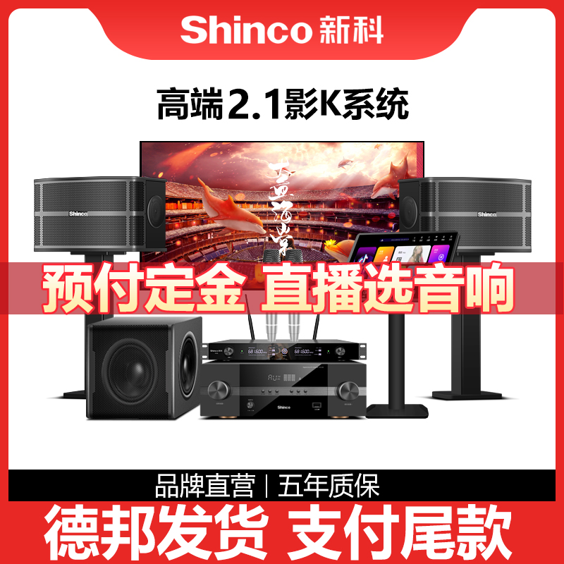 新科预定家庭KTV音响套装全套家用卡拉OK