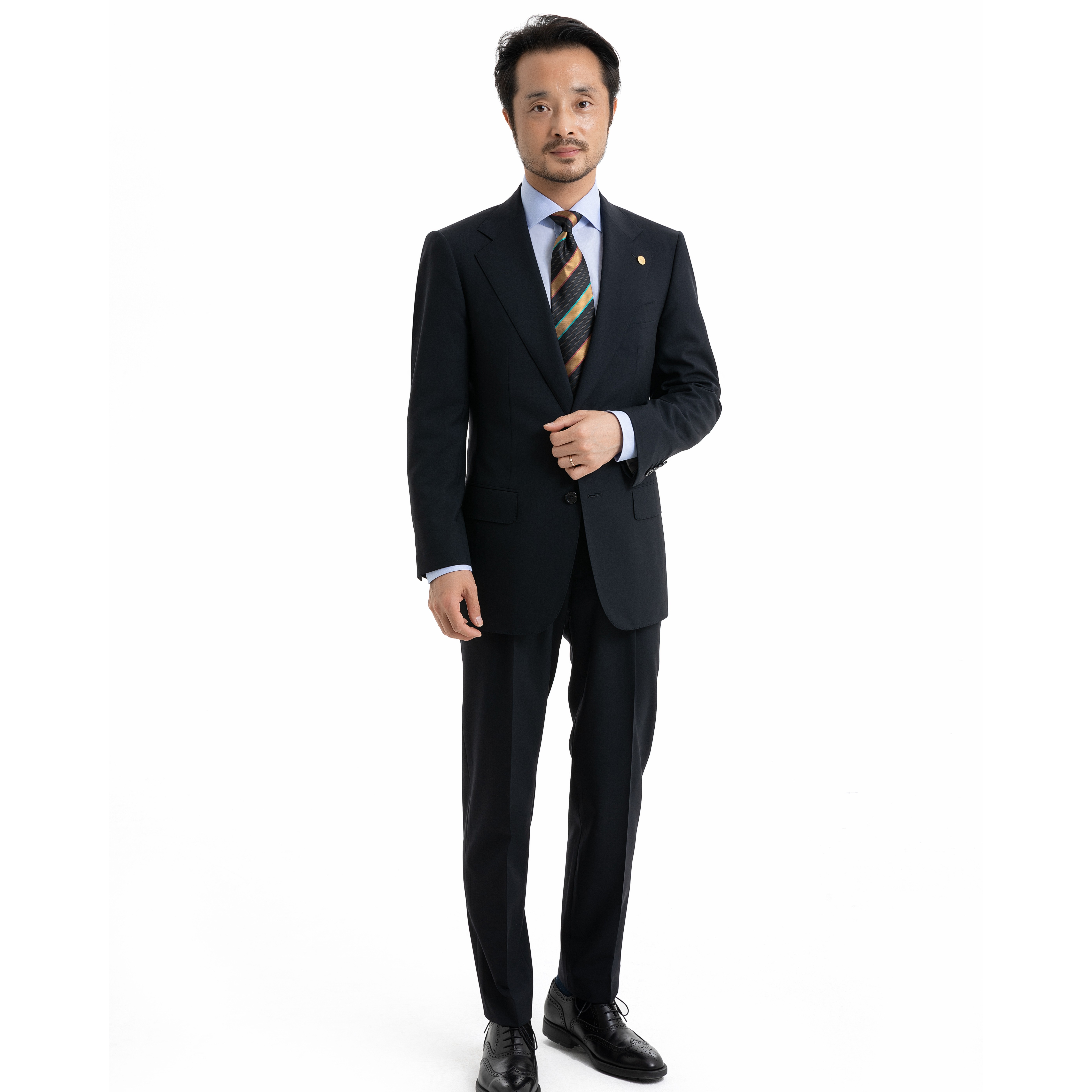 【VBC120`S】北意版手工全衬男士商务西装西服2件套商务公务套装