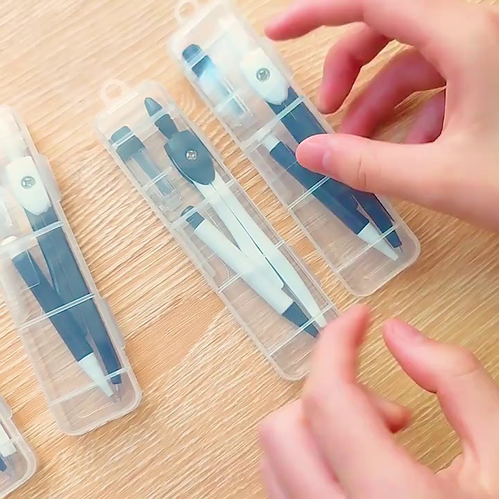 金属圆规小学生初中生考试专用数学文具套装几何教学绘图文具用品