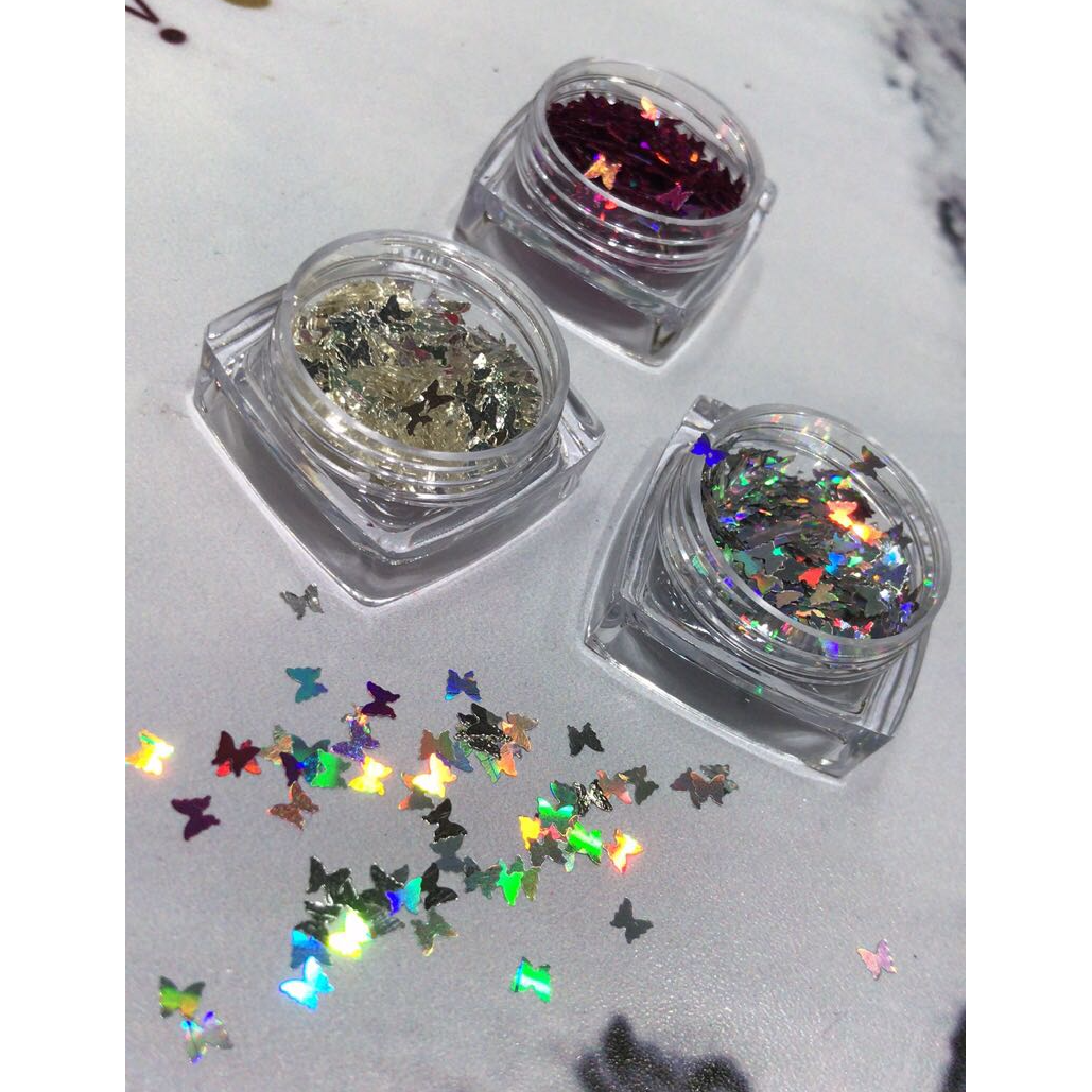 美甲饰品三色贴片形状可自选，满30发货