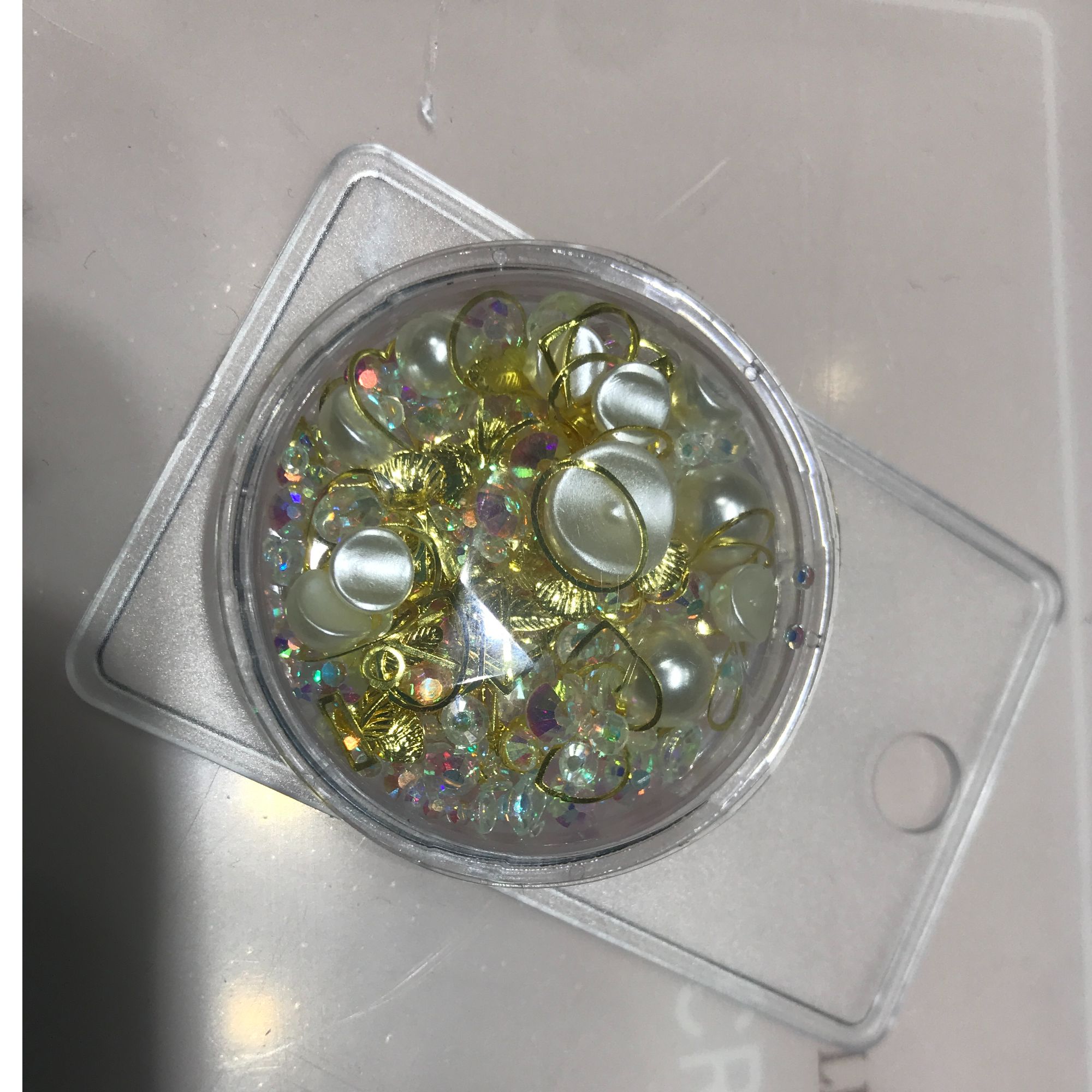 【0123】美甲用品珍珠金属饰品混合装，满30发货