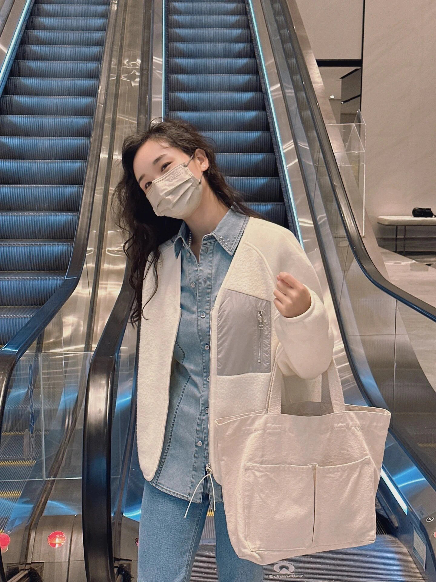 新款短款加绒夹克棉衣显瘦百搭白色 5400864