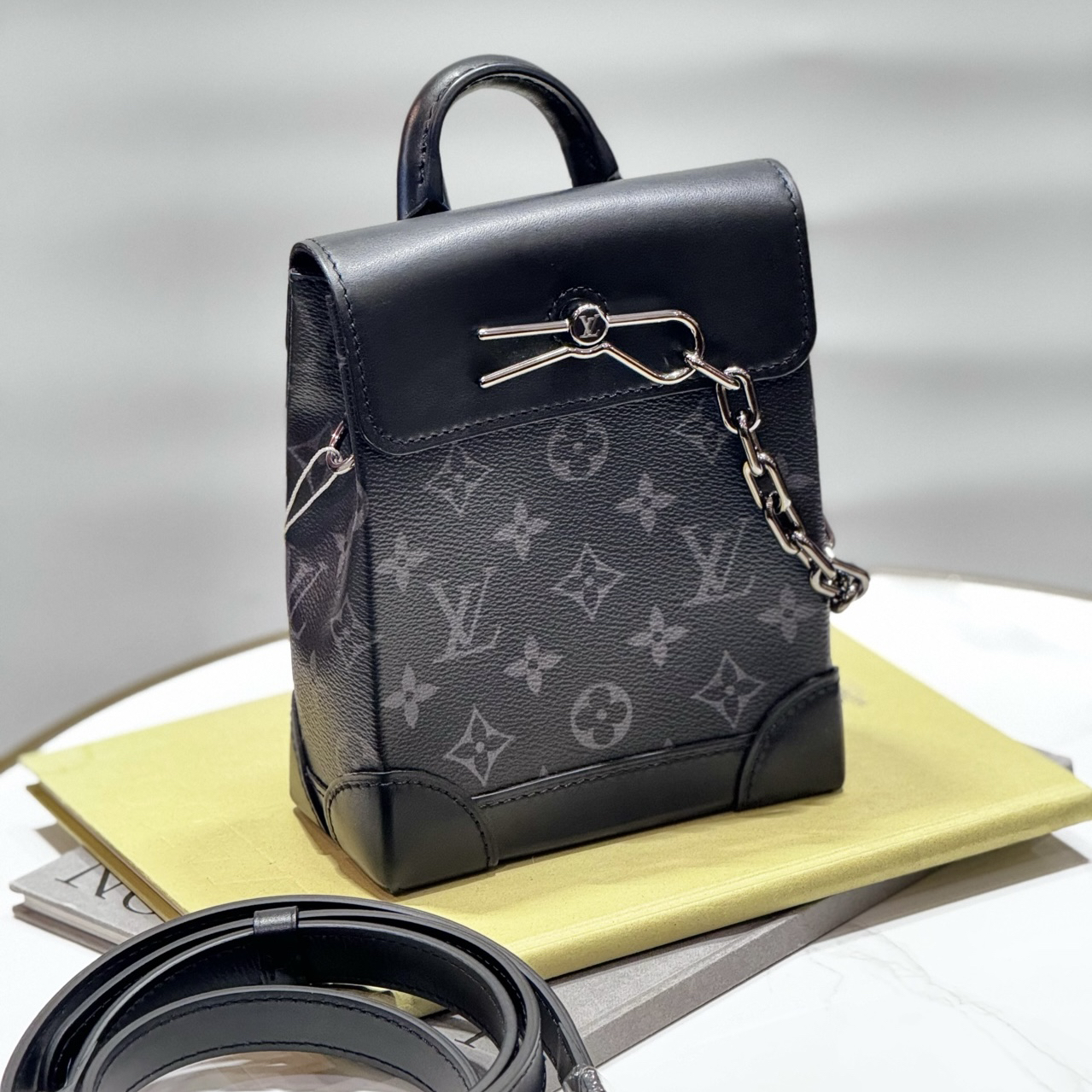 99新 LouisVuitton/路易威登 Lv Steamer nano超迷你斜挎包