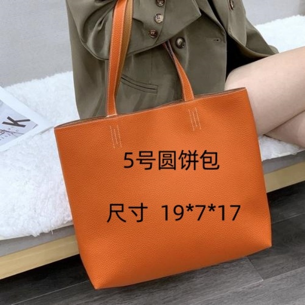 5号]2024新款夏季时尚潮流气质女人味百搭圆饼包