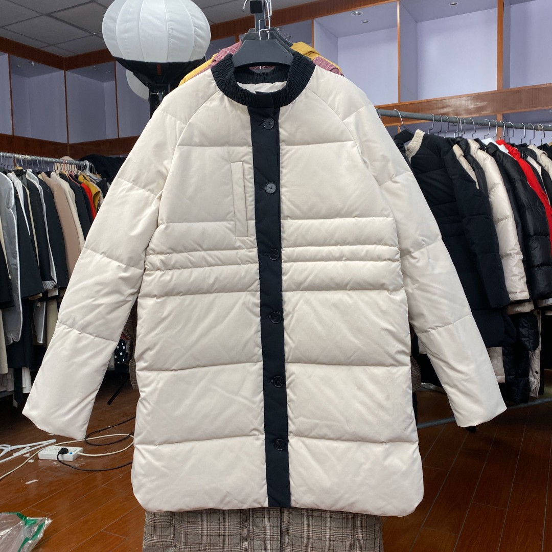 撤柜款  90白鸭绒羽绒服女冬季保暖外套女 时长袖长袖尚休闲女士