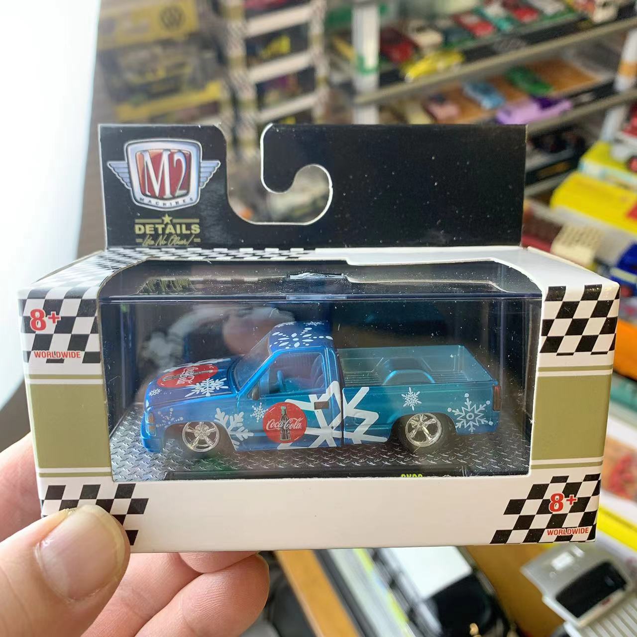 M2美式皮卡车1：64合金汽车模型皮卡卡车肌肉车跑车
