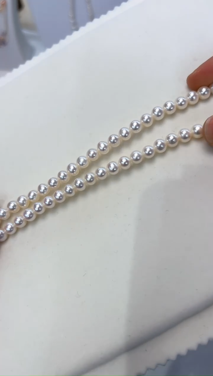 【闪购商品】淡水珍珠颈饰未镶嵌7-8MM 5