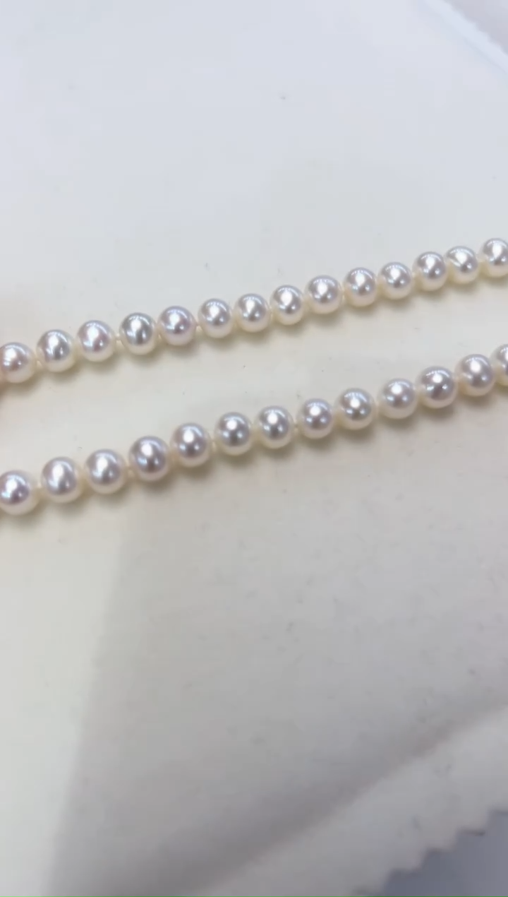 【闪购商品】淡水珍珠颈饰未镶嵌6-7MM33