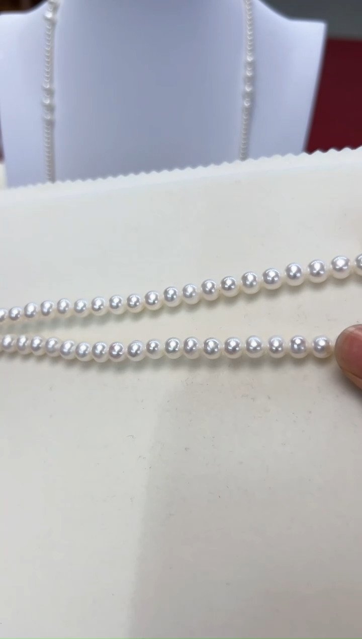 【闪购商品】淡水珍珠颈饰未镶嵌7-8MM 11A