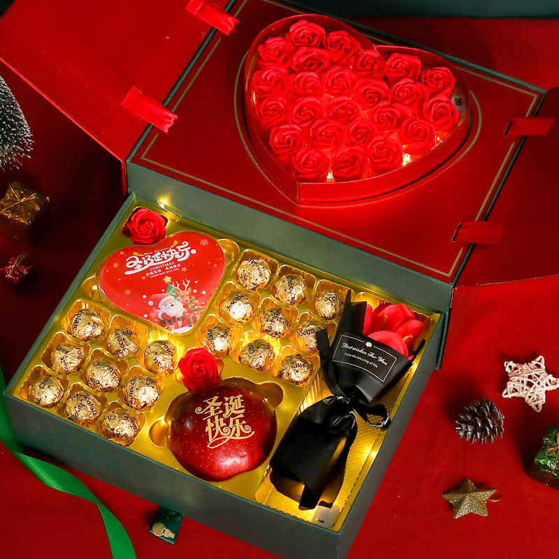 圣诞节平安夜礼物送女友闺蜜老婆儿童浪漫平安果巧克力平安夜礼物