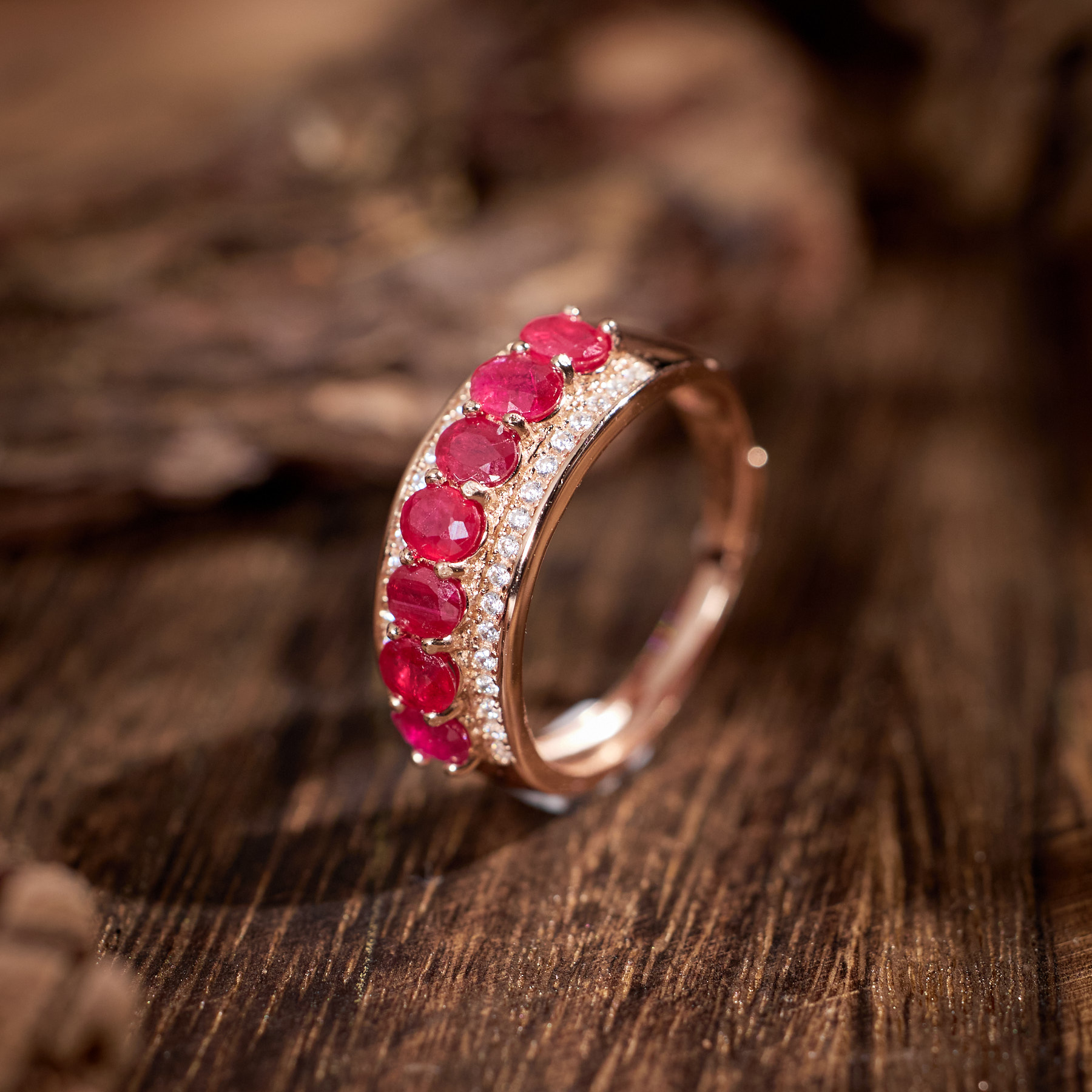 【玉峰珠宝丨安娜严选】红宝石戒指S925银【N2975】多样性发一