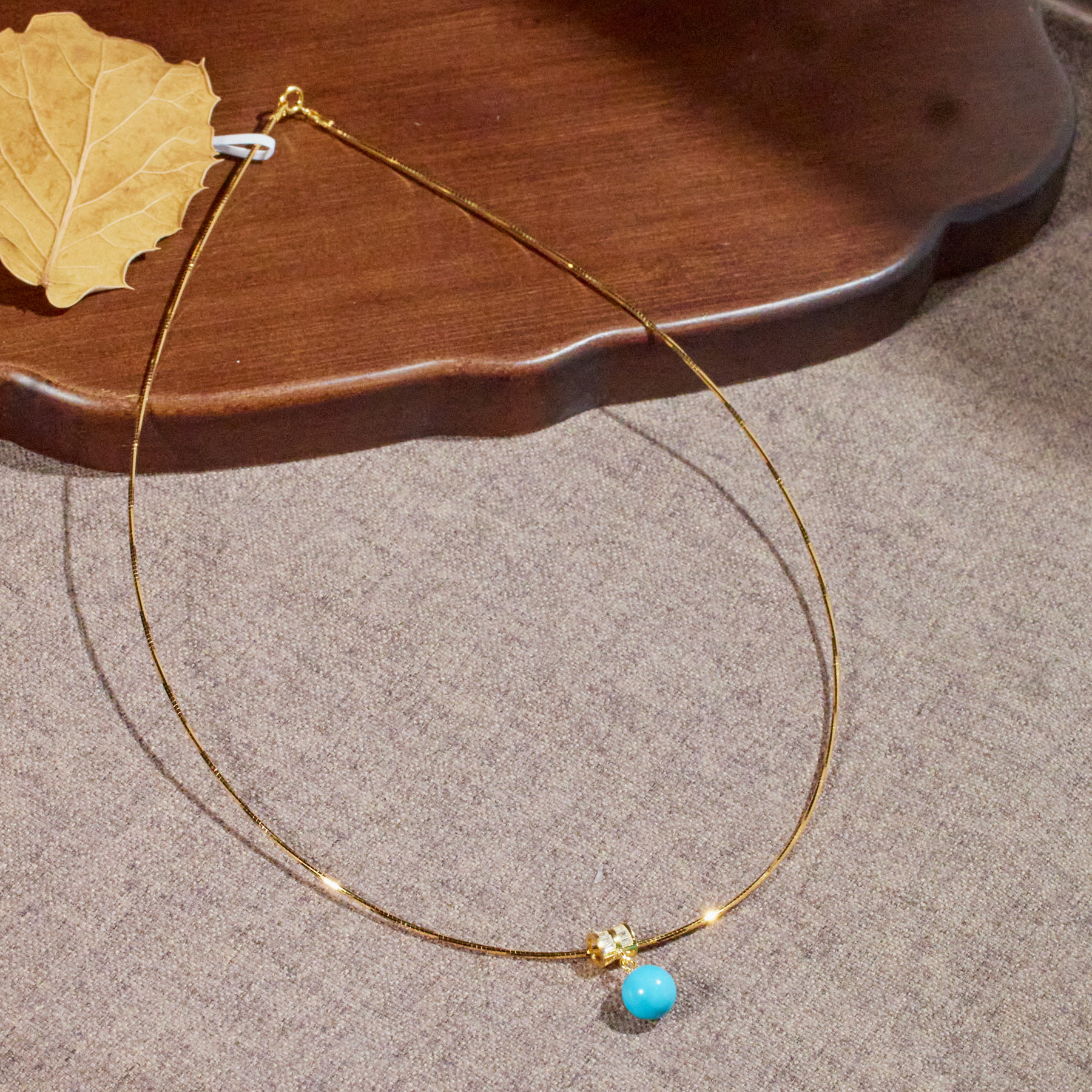 玉峰珠宝丨安娜【雅韵】美松项链（卡8）*S925镶嵌*P5113多样性发其一