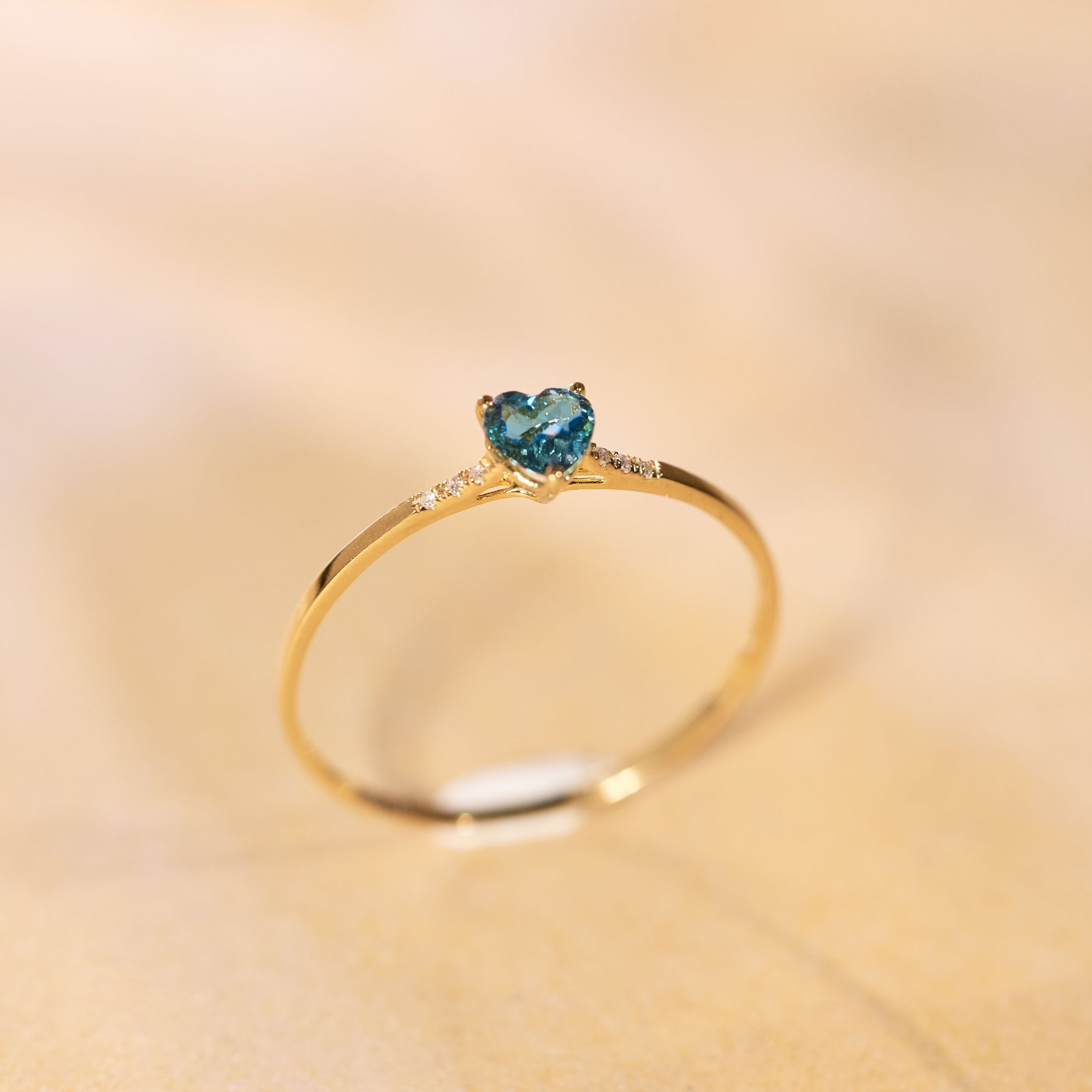 玉峰珠宝丨安娜【松涛】碧玺戒指*18K镶嵌*U9208多样性发其一