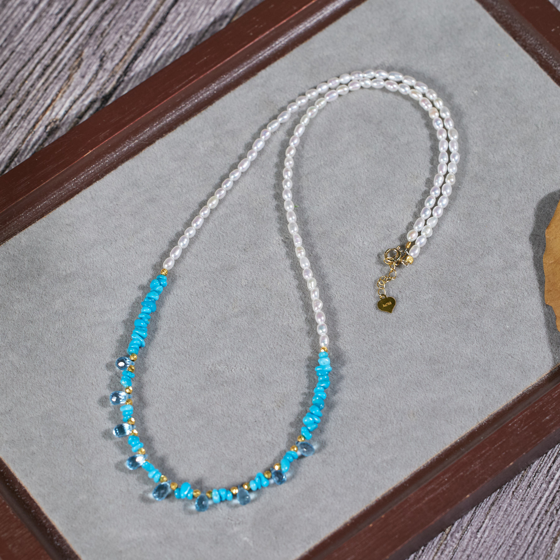 玉峰珠宝丨安娜【N2700】美松项链*18K镶嵌