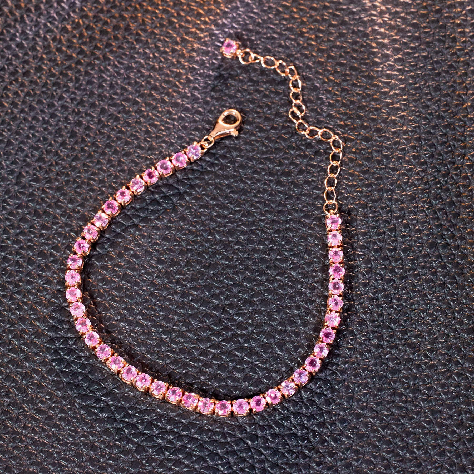 【玉峰珠宝丨安娜严选】彩蓝宝手链S925银【N5504】多样性发一