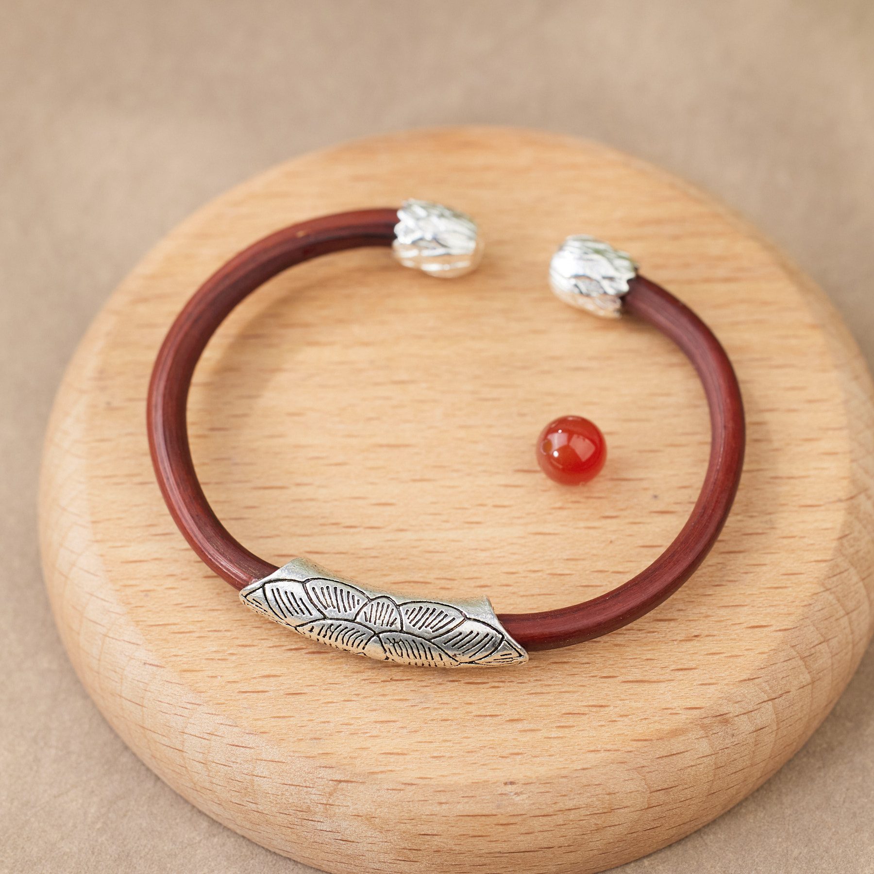 玉峰珠宝丨温颜*鸡血藤手镯（多样发一）P8407