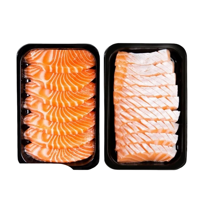 【法罗皇冠三文鱼双拼】纯鲜三文鱼±10g 中段100g+鱼腩100g