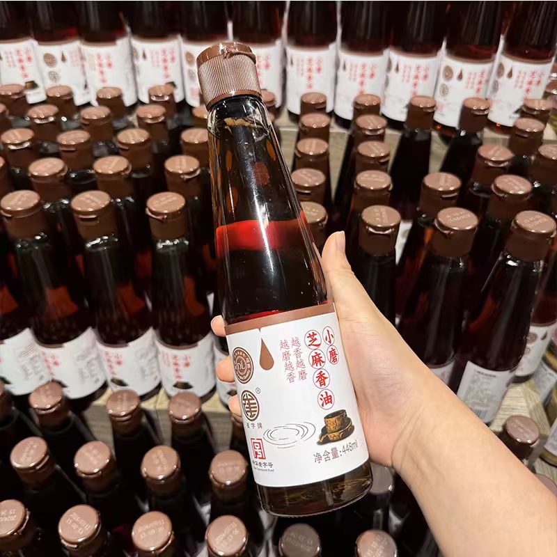  许昌超市优选小磨芝麻香油传统工艺醇香品质美味芝麻油保证正品