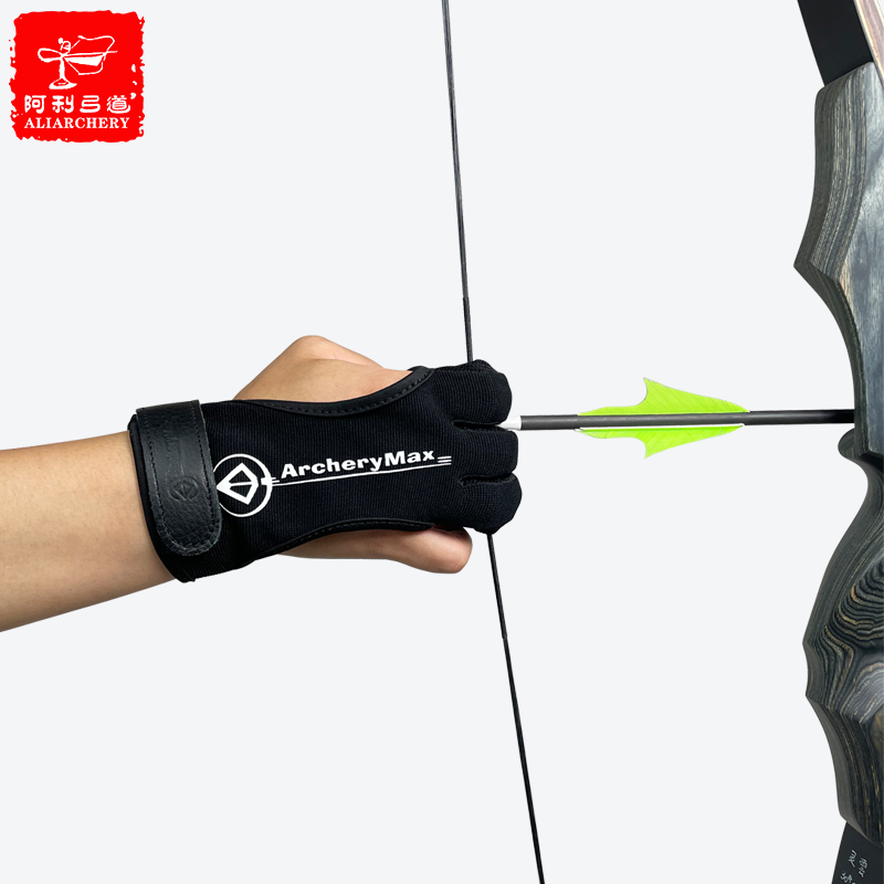 射箭护具 Archery Max系列 G323射箭护指 左右手都可使用 绿色