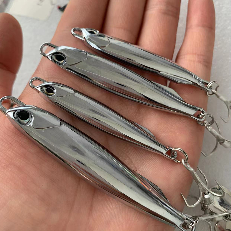 【电镀铁板】中上层路亚饵远投型7-80克